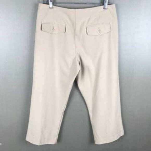 The Limited Cassidy Fit Capri Pants Beige Size 6 Womens Classic Style - Picture 4 of 4